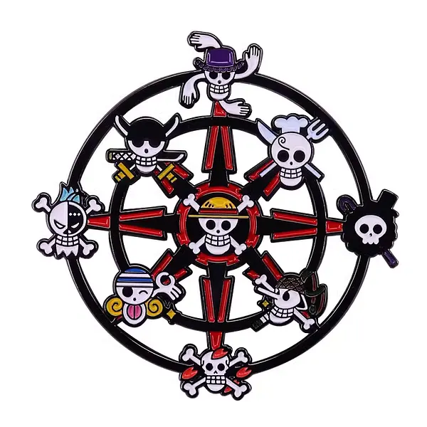 Foto del pin Pirate Skull Captain
