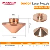 Bodor Laser Nozzles Ceramic Holder Body D28/32 M11/14 Fiber Cutting Parts Single/Double Layers Caliber 0.8-4.0 Raytools Precitec