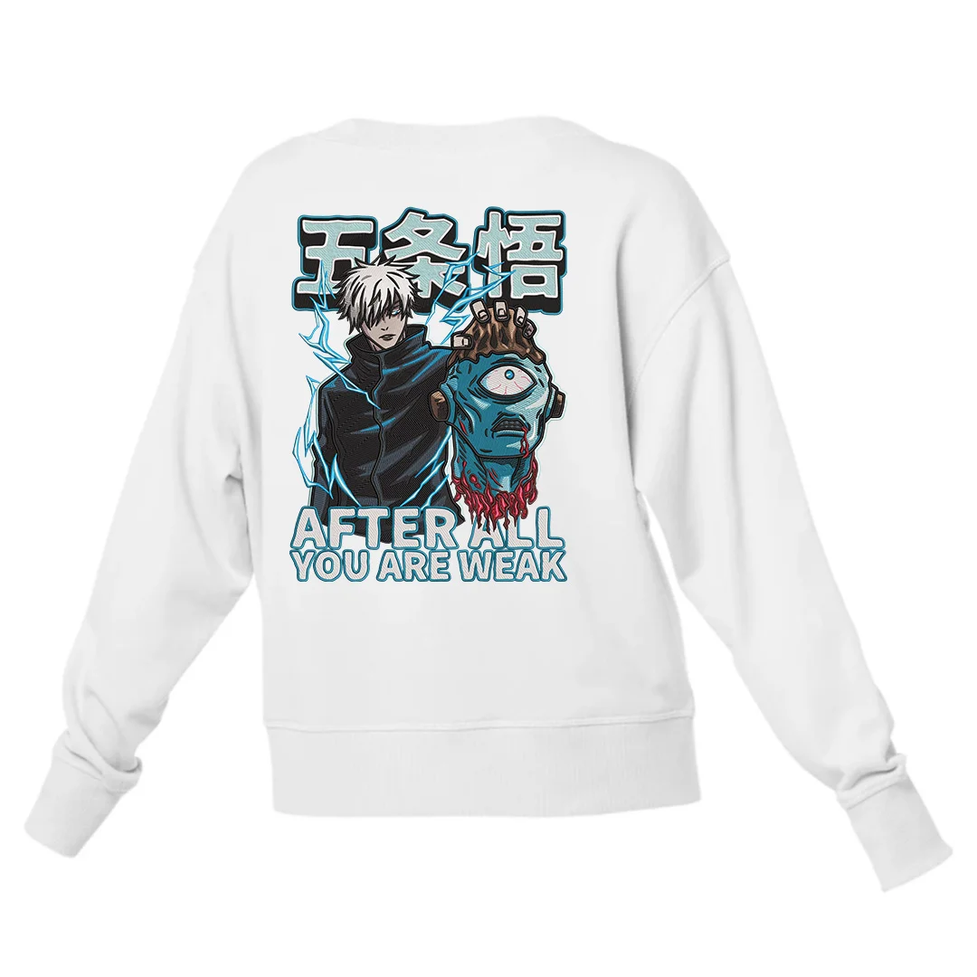 After All You Are Weak  Men's Sweatshirt