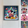 Mickey mouse-plein diamant rond peinture-40 * 40cm