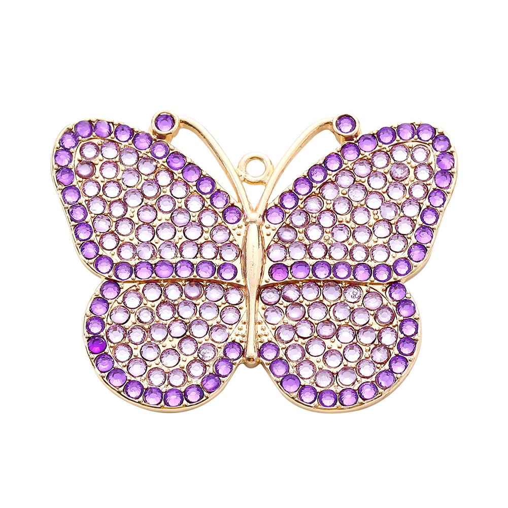 

Butterfly-DIY Creative Diamond Keychain, 501 Original