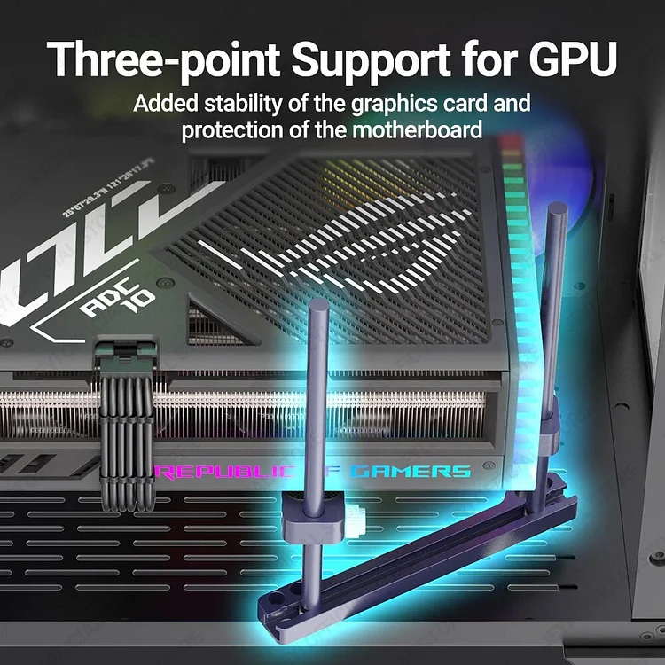 Gaming Gpu Sag Solutions Gpu Anti Sag Bracket Black GPU