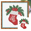 Christmas Stockings-11CT Stamped Cross Stitch 20*20cm/7.87*7.87in tapestrymarket
