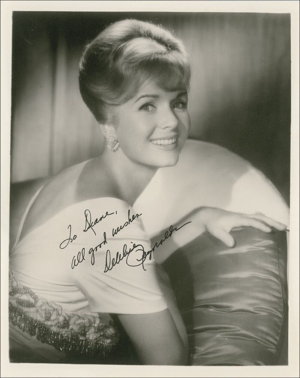 DEBBIE REYNOLDS Signed Photo Poster paintinggraph - Film Actress & Sex Symbol - preprint