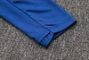 Joyfball 2024/2025 Brazil Half-Pull Training Suit Royal Blue Football Shirt 1:1 Thai Quality