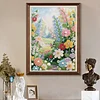 Country Road-Pearls Painting Kit for Creativity DIY Pearl Dot Crafts for Gift Home Wall Decor 30*40CM