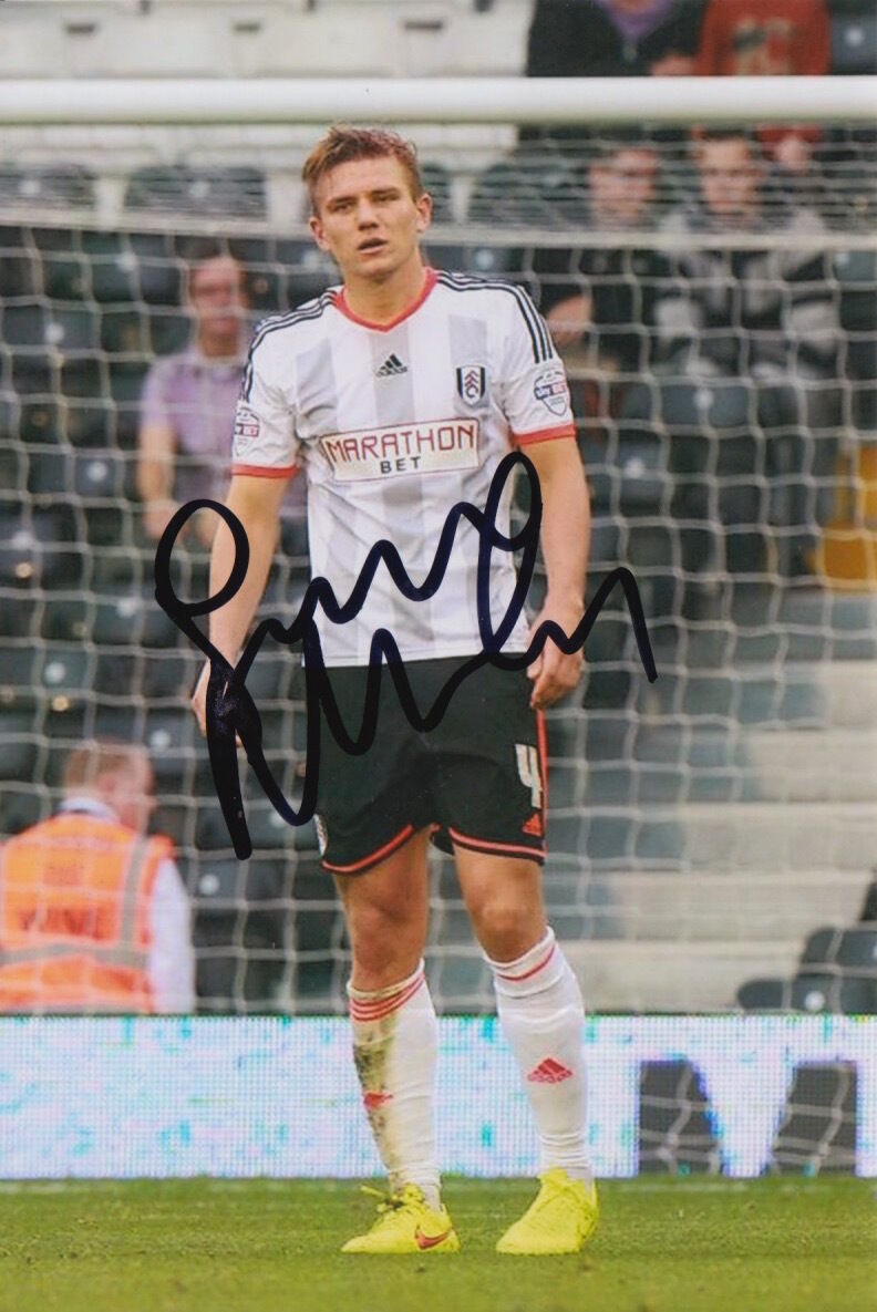 FULHAM HAND SIGNED SHAUN HUTCHINSON 6X4 Photo Poster painting 1.