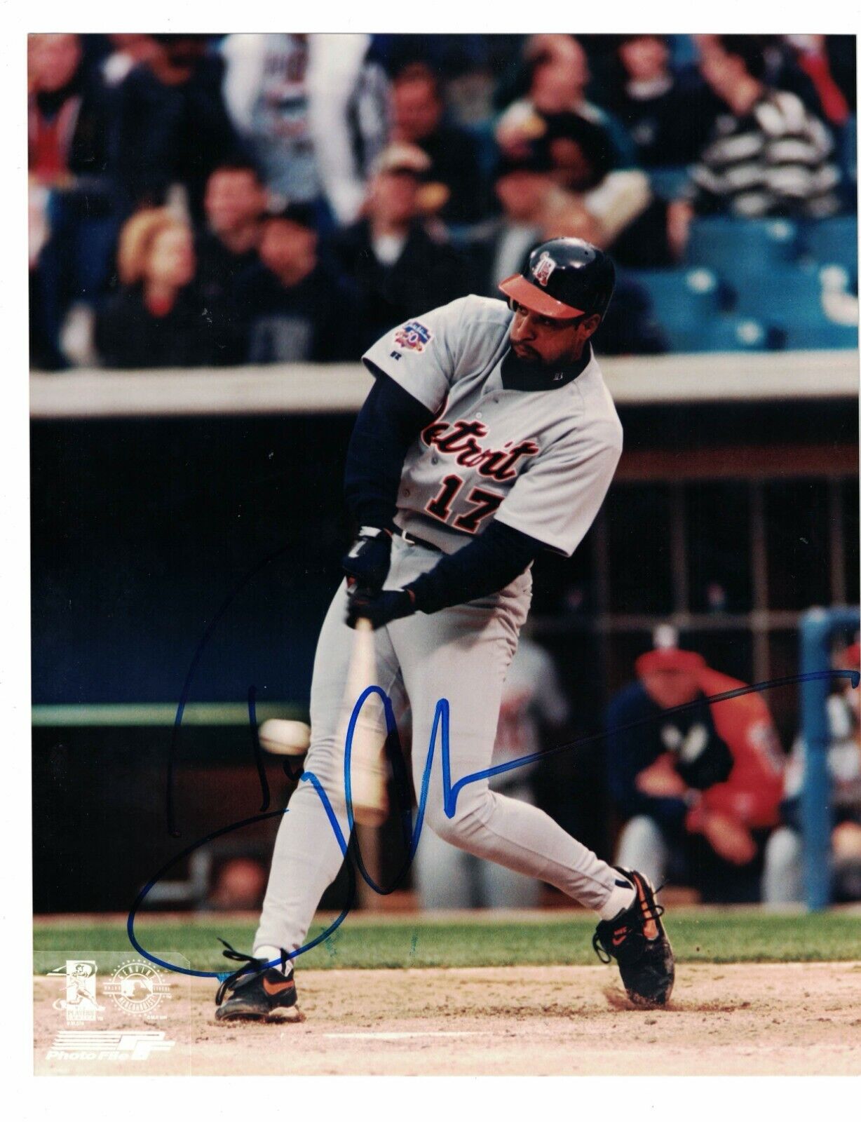 Tony Clark Detroit Tigers Signed 8 x 10