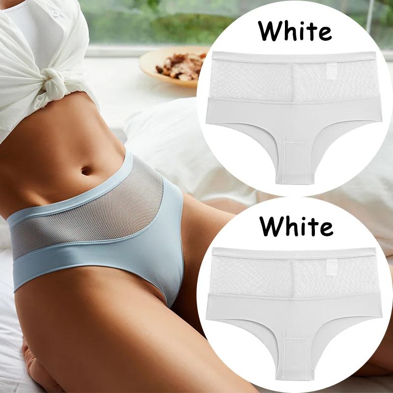 Billionm Lace Panties High Waist Women's Underwear Mesh Perspective Sexy Panties Female Briefs Girls Intimates Sexy Lingerie