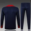 2024 England Half-Pull Training Suit Royal Blue Football Shirt 1:1 Thai Quality