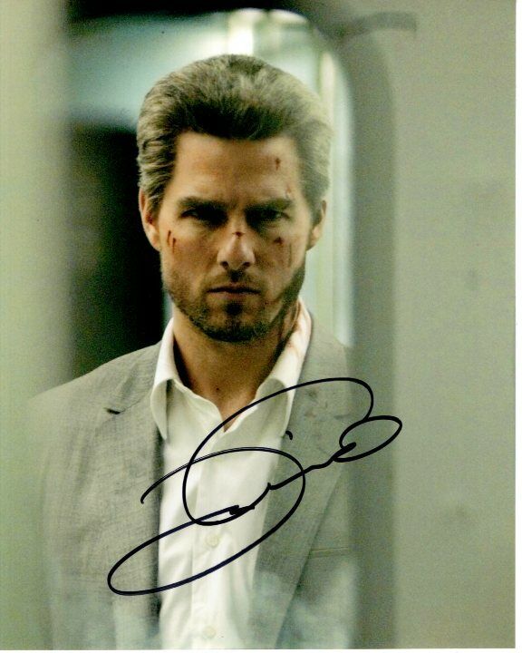 TOM CRUISE autographed signed COLLATERAL VINCENT Photo Poster painting