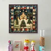 (Multi-Style) Christmas Tree-14CT Stamped Cross Stitch 40*40cm/15.75*15.75in