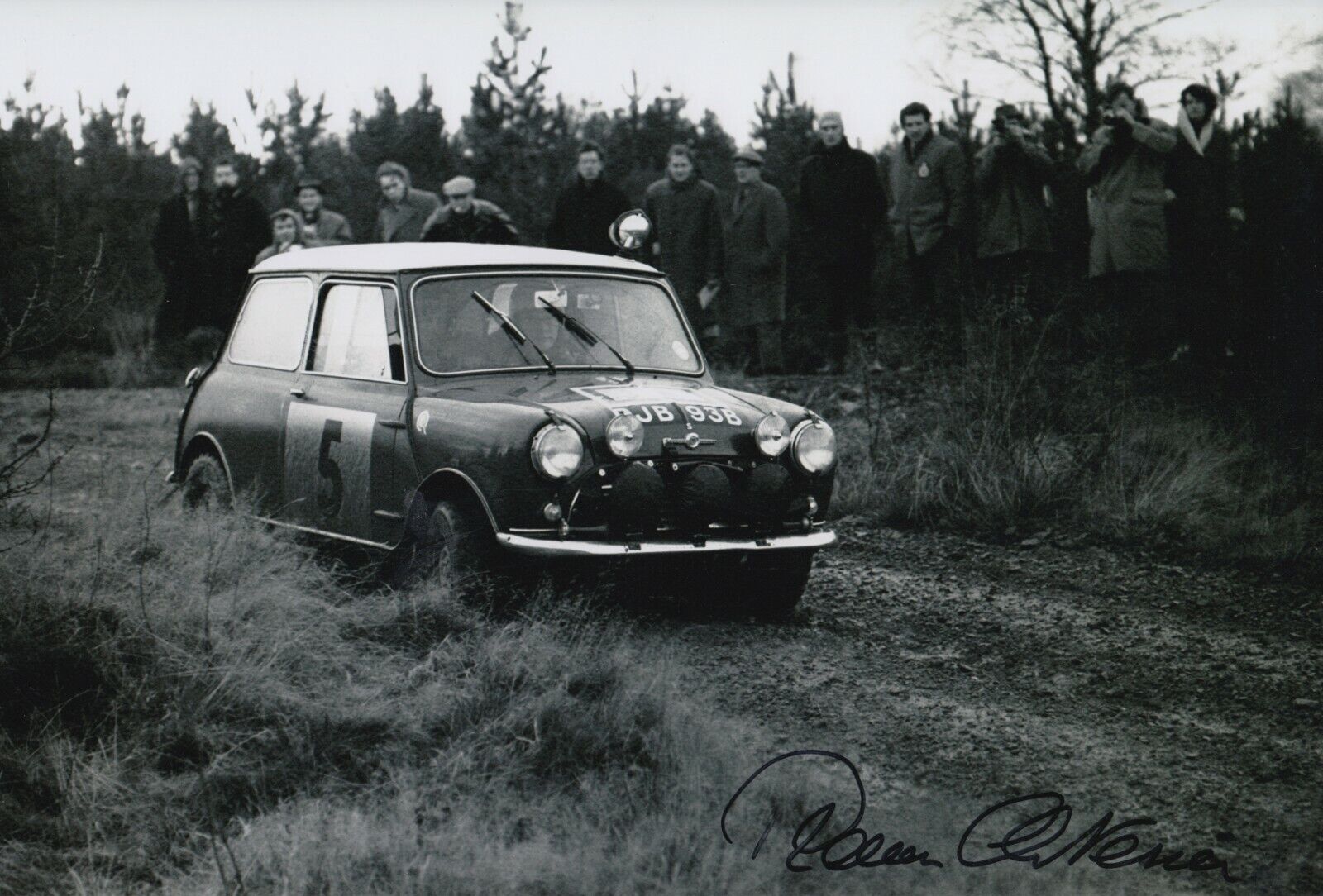 Rauno Aaltonen Hand Signed 12x8 Photo Poster painting - Rally Autograph 6.