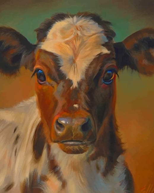 

Vintage Cow – Paint By Numbers - 40*50CM, 501 Original