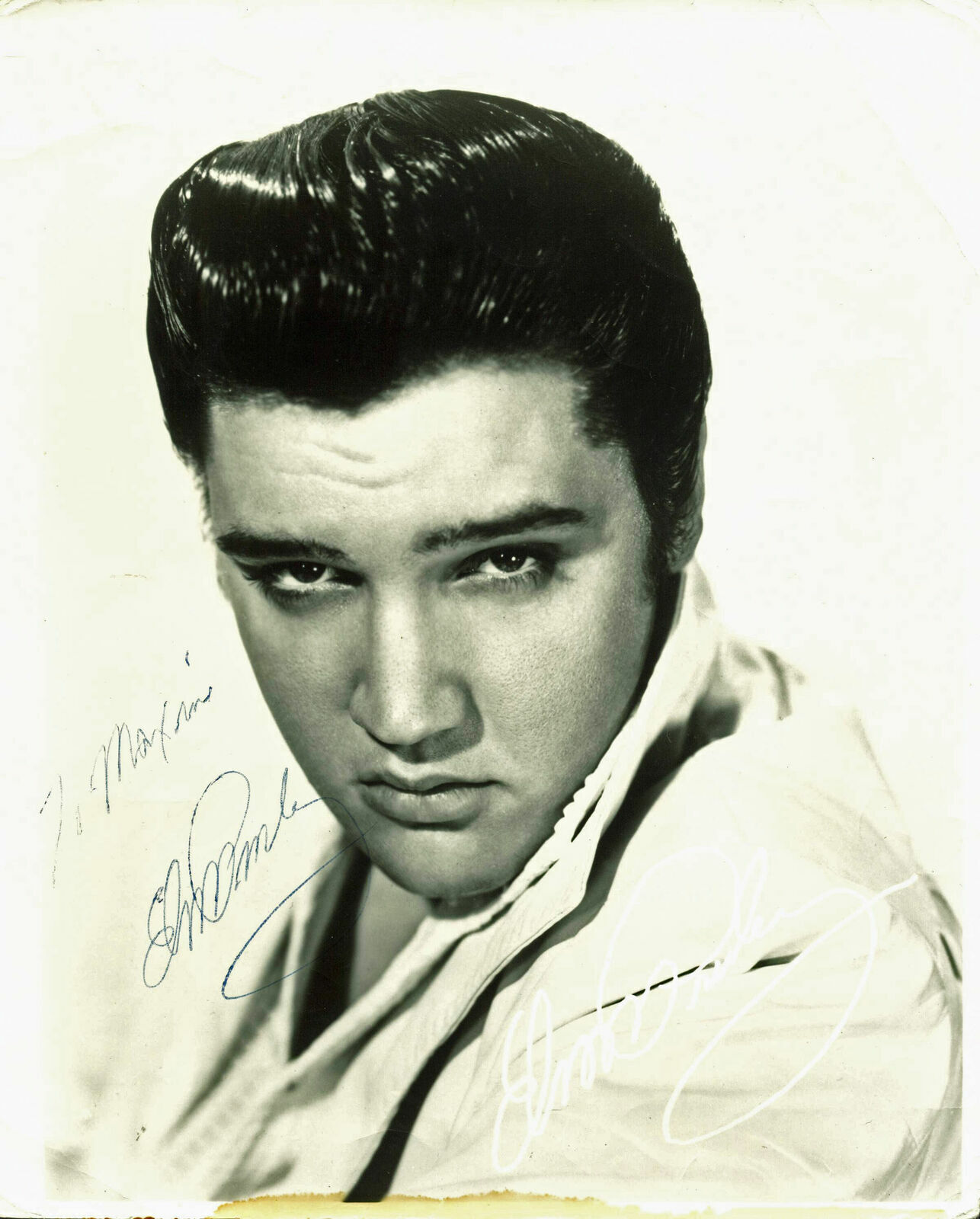 Elvis Presley Vintage Signed 8x10 Photo Poster painting Autographed REPRINT