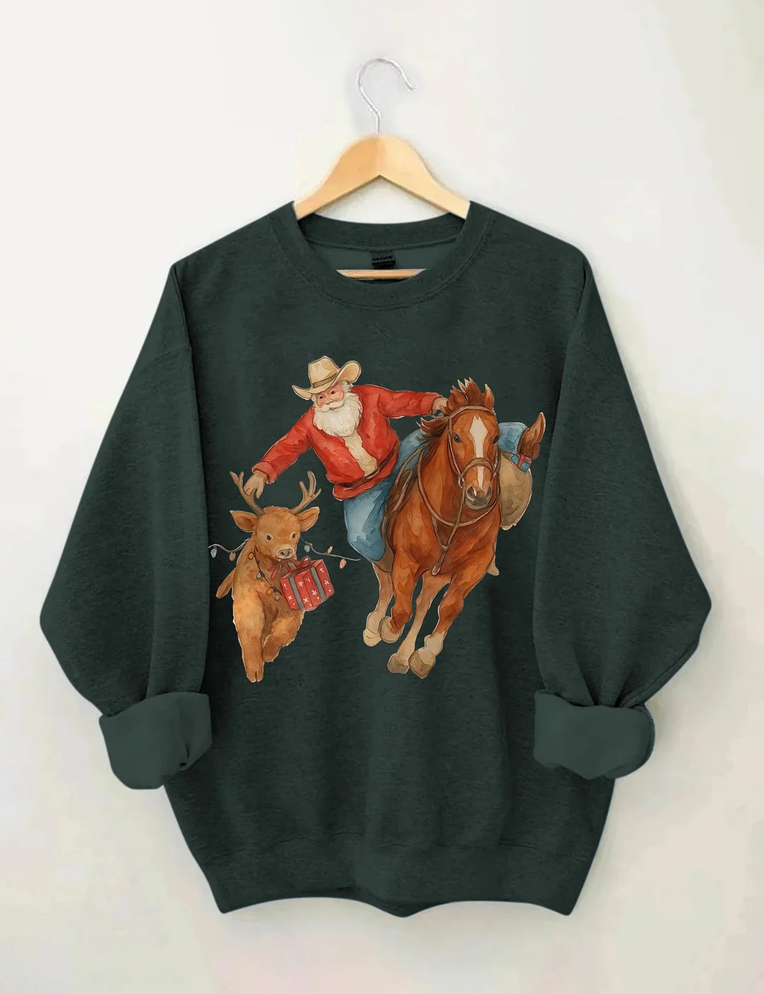 Western Christmas Sweatshirt