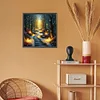 Diamond Painting -5D Full Round Drill Candlelight Forest