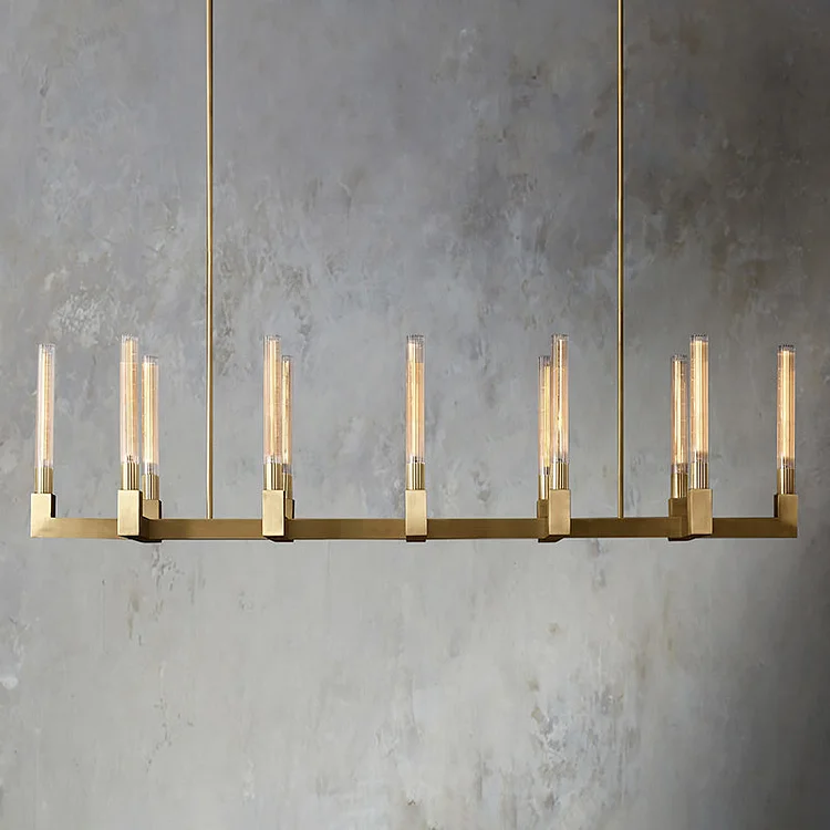 Cannele Linear Chandelier 67" Vjlight