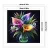 Calla Lily Vase-11CT Stamped Cross Stitch 40*40cm/15.75*15.75in