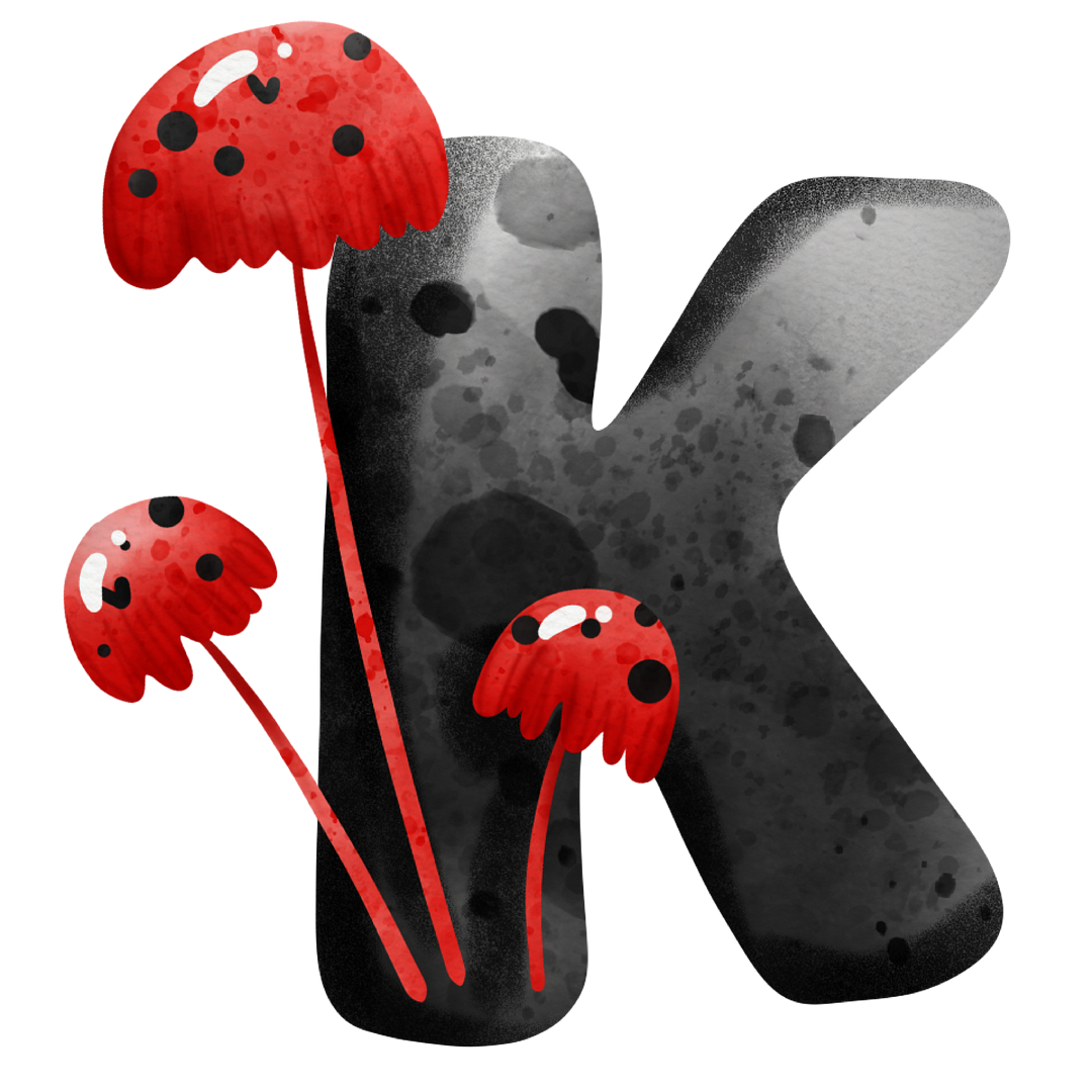 Diamond Painting - Full Round/Square Drill - Ladybug Alphabet(30*30 - 50*50cm)