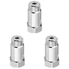 3Pcs Car CEL Fix Check Light Eliminator Oxygen O2 Sensor Adapter M18x1.5