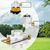 Gas Convertor Shifter Gas Refill Adapter Fuel Transfer Device for Camping Picnic