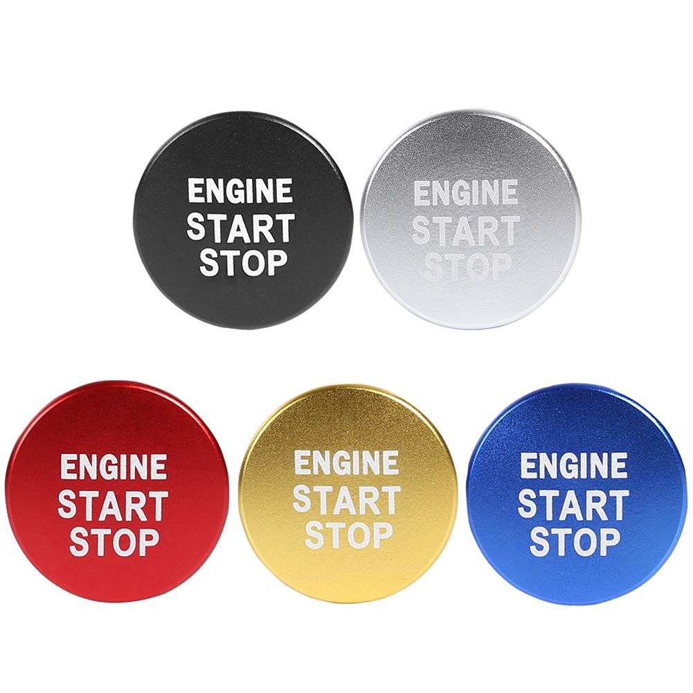 

Car Engine Start Stop Button Cover Trim Sticker for Corolla C-HR RAV4 Yaris, Gold, 501 Original