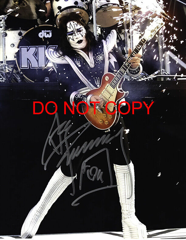 Ace Frehley - Autographed Signed 8x10 Photo Poster painting (Kiss) Reprint