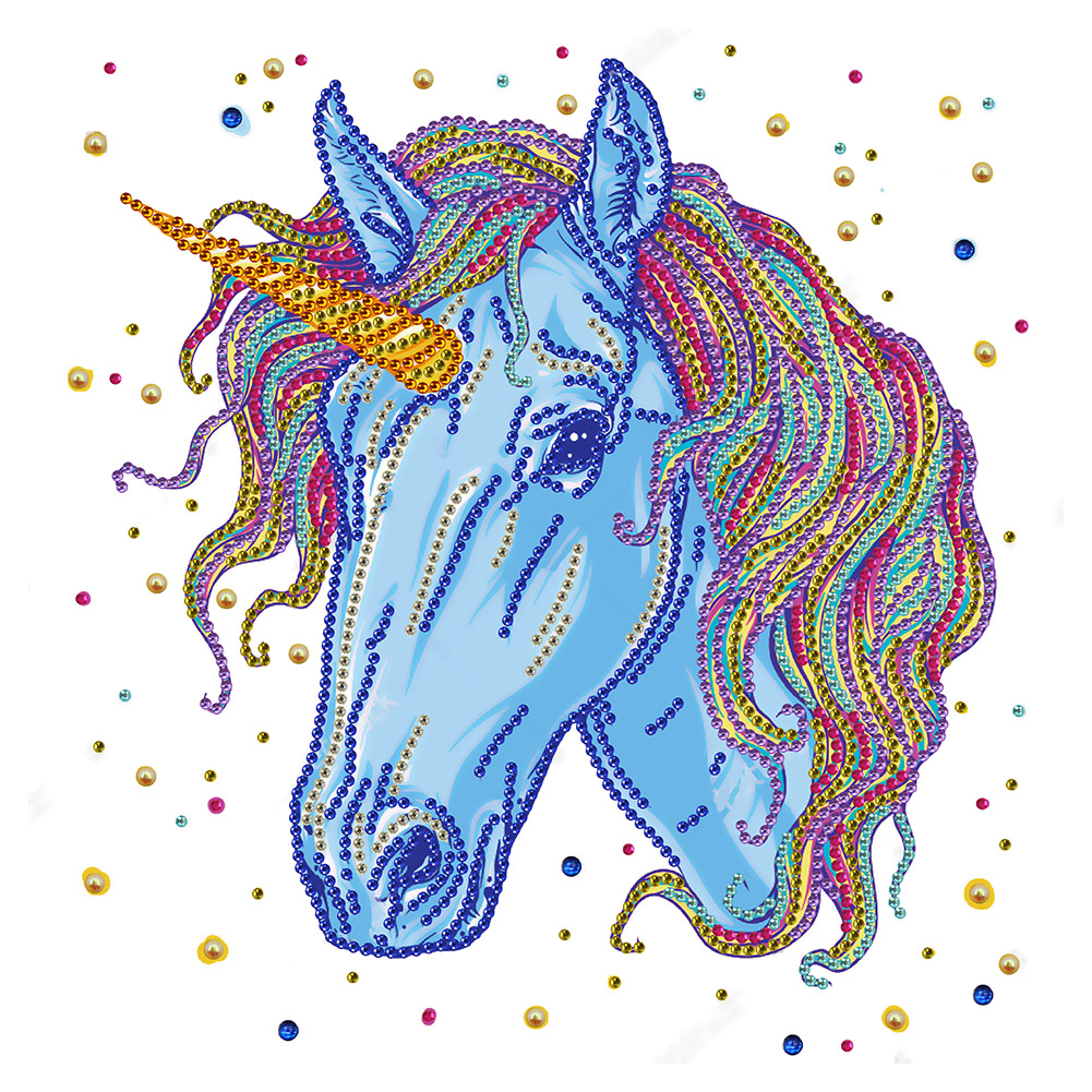 

30*30CM - Special Shaped Diamond Painting - Horse, 501 Original
