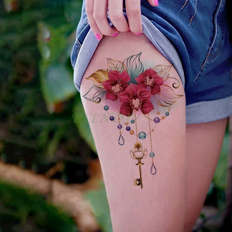 Waterproof Temporary Tattoo scorpion arrow insect animal Sticker flash tatto fake tatoo large tattoos for women men lady