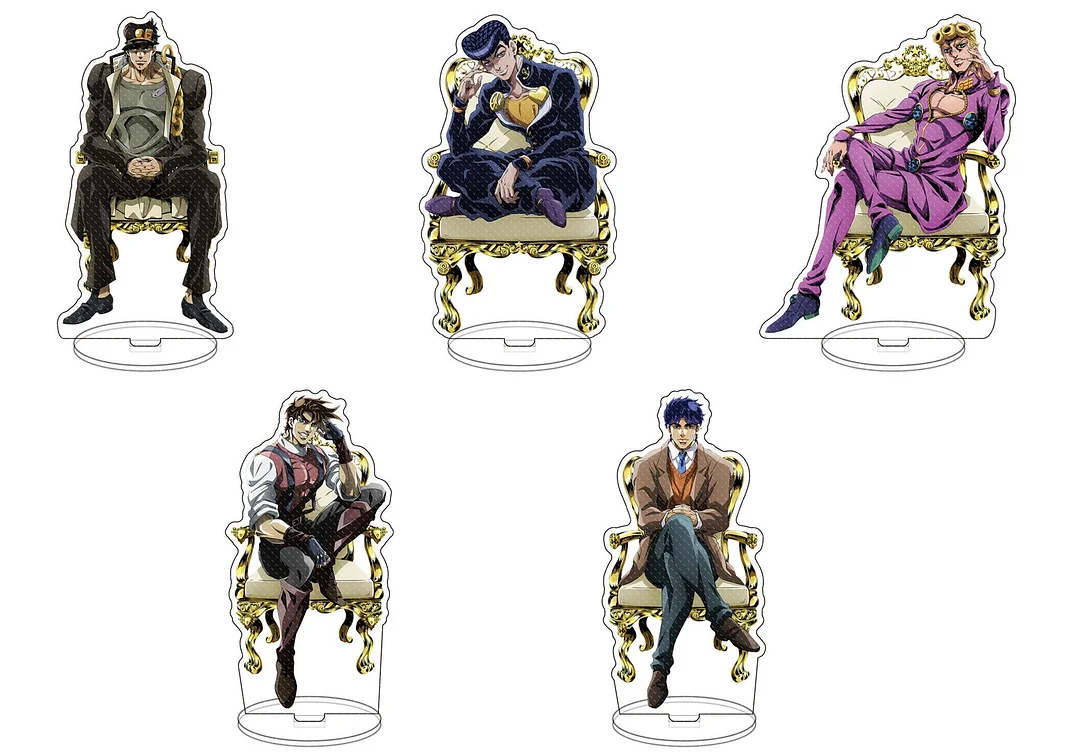 JoJo's Bizarre Adventure Acrylic Stand Anime High Quality Acrylic Stand –  OTAKUSTORE