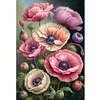 (Big Size) Poppies- 11CT Stamped Cross Stitch 40*60cm/15.75*23.62in