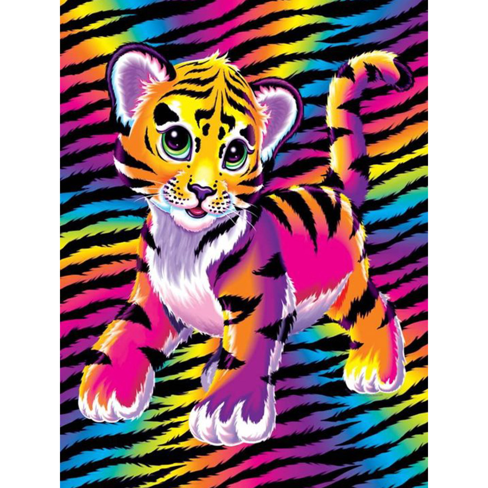 

Zebra Pattern Tiger - Round Drill Diamond Painting - 30*40CM, 501 Original