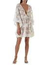Crochet See-Through Cover-Ups Tops