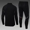 Joyfball 2025/2026 Ajax Half-Pull Training Suit Black Football Shirt 1:1 Thai Quality