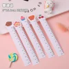 6 PACKS Cartoon Bendable 5in1 Rulers Bookmarks Creative Student Stationery