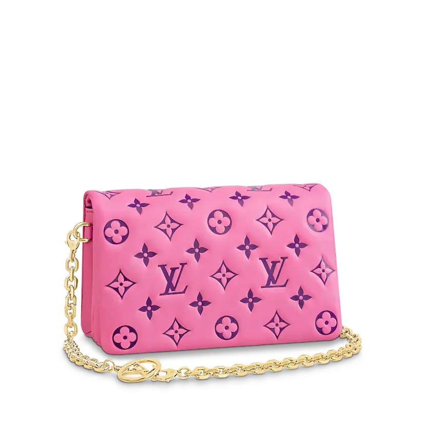 lv coussin pink