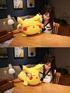 Licensed Sleeping Pikachu Super Soft Short Plush Doll - Free Shipping - Pokemon [In Stock]
