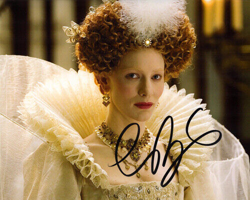 Autographed Photo Poster painting Cate Blanchett Signed 8 x 10