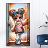 (40*70cm)Girl - Full Round Drill Diamond Painting