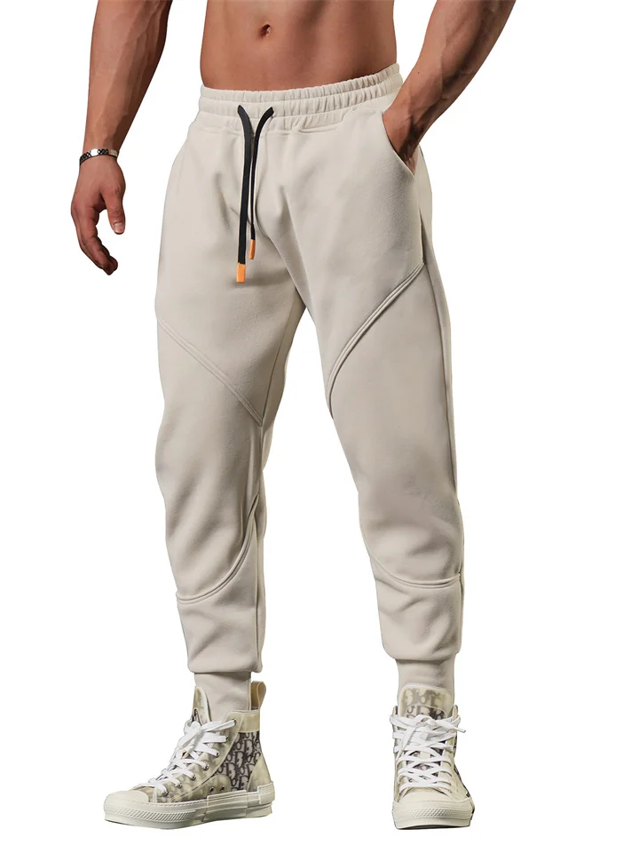 Fall Casual Sports Sweat Pants Men's Drawstring Pants Sweatpants