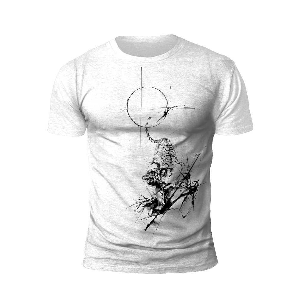 Zen Tiger: The Philosophy of Strength and Serenity T-shirt