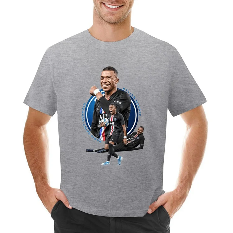 Kylian Mbappe Inspired Men's Soccer Culture Tee