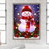 Diamond Painting-DIY Full Round Drill Christmas Snowman