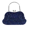 Women's Evening Bag PU Leather Beading Embroidery Glitter Shine Party Bag