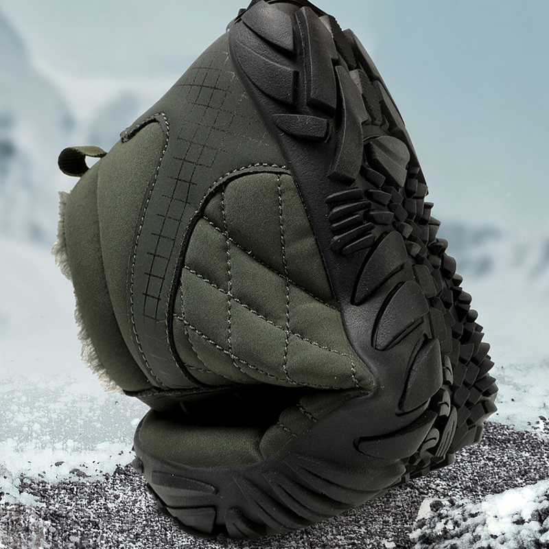 Fleece Warm Waterproof Non-slip Outdoor Boots For Men And Women