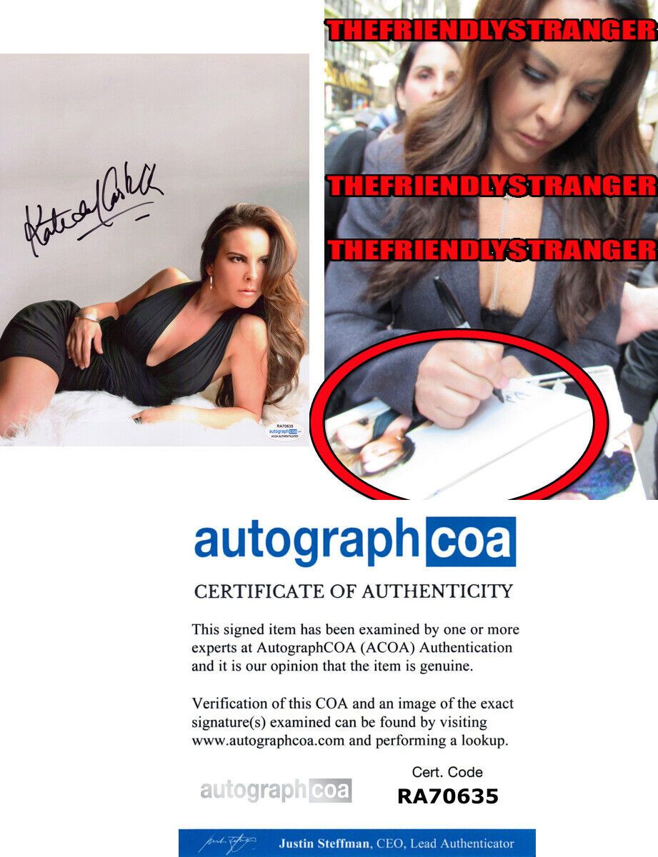 KATE DEL CASTILLO signed Autographed 8X10 Photo Poster painting EXACT PROOF SEXY Bad Boys 2 ACOA