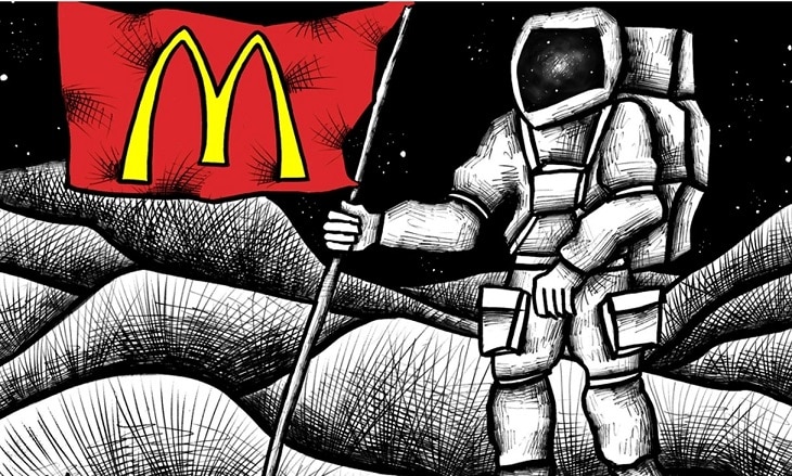 

Mcdonaldization – Paint By Numbers - 40*50CM, 501 Original