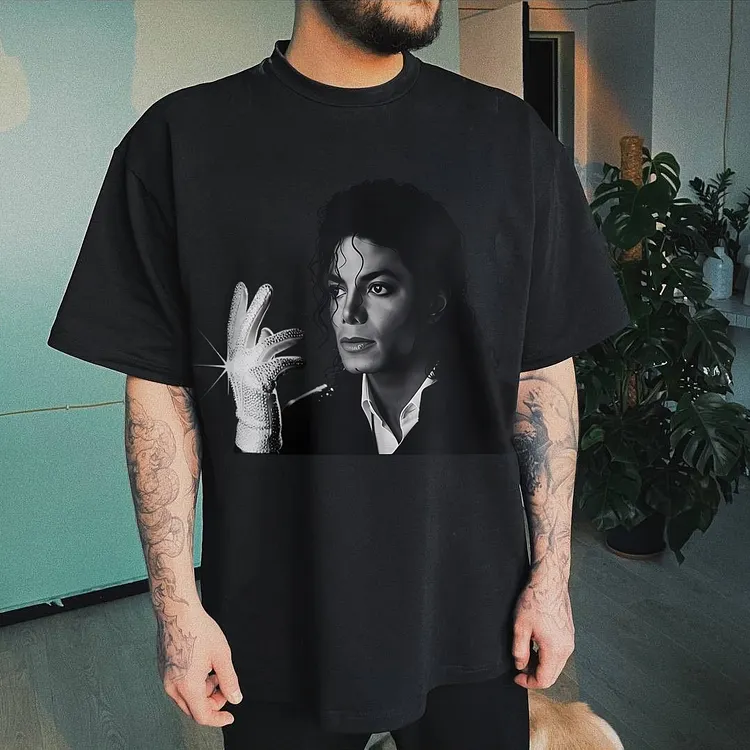 Sparkling Glove Performer Printed Men's T-shirt
