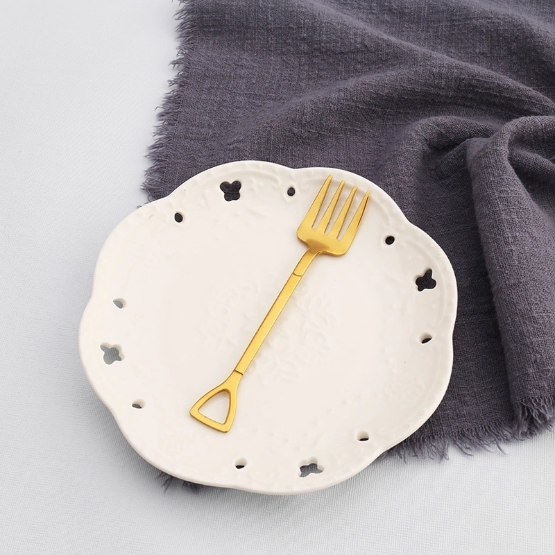 Casual Solid Color Stainless Steel Tableware